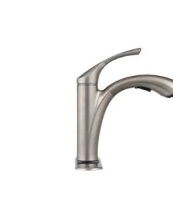 Kohler Mistos Single-Handle Pull-Out Sprayer Kitchen Faucet In Stainless Steel Faucets
