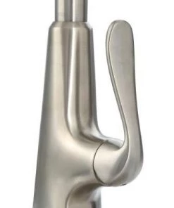 Pfister Pasadena Single-Handle Pull-Down Sprayer Kitchen Faucet With Soap Dispenser In Stainless Steel Faucets