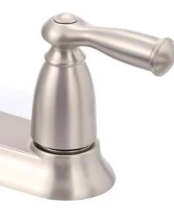 Moen Banbury High-Arc 2-Handle Standard Kitchen Faucet With Side Sprayer In Spot Resist Stainless 9 Moen Banbury High-Arc 2-Handle Standard Kitchen Faucet With Side Sprayer In Spot Resist Stainless