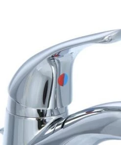 Delta Foundations 4 In. Centerset Single-Handle Bathroom Faucet In Chrome Faucets