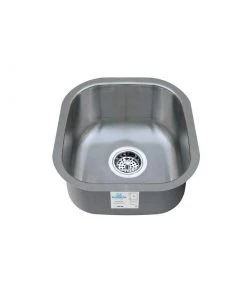Allora USA - KSN-1616 - 16" X 16" X 8" Stainless Steel Sink Sinks