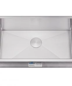 Allora USA - KH-2718 - 27" X 18" X 10" Handmade Undermount Single Large Bowl Stainless Steel Kitchen Sink Sinks