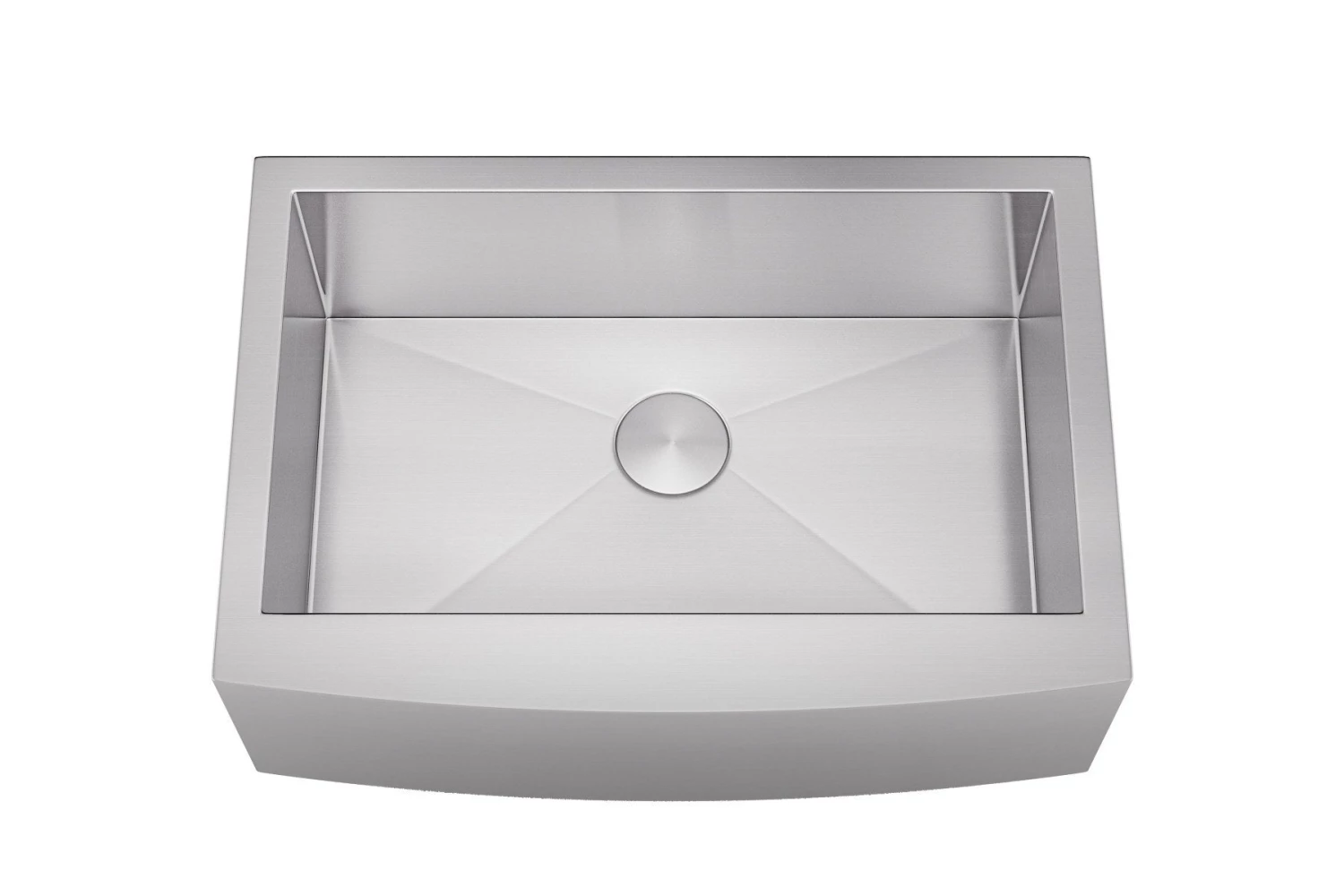 Sinks Allora USA - KH-3621F - 36" X 21" X 10" Single Large Bowl Stainless Steel Kitchen Sink 1 Sinks Allora USA - KH-3621F - 36" X 21" X 10" Single Large Bowl Stainless Steel Kitchen Sink