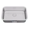 Allora USA - KSN-2718-7 - 27" X 18" X 7" Undermount Single Large Bowl Stainless Steel Kitchen Sink